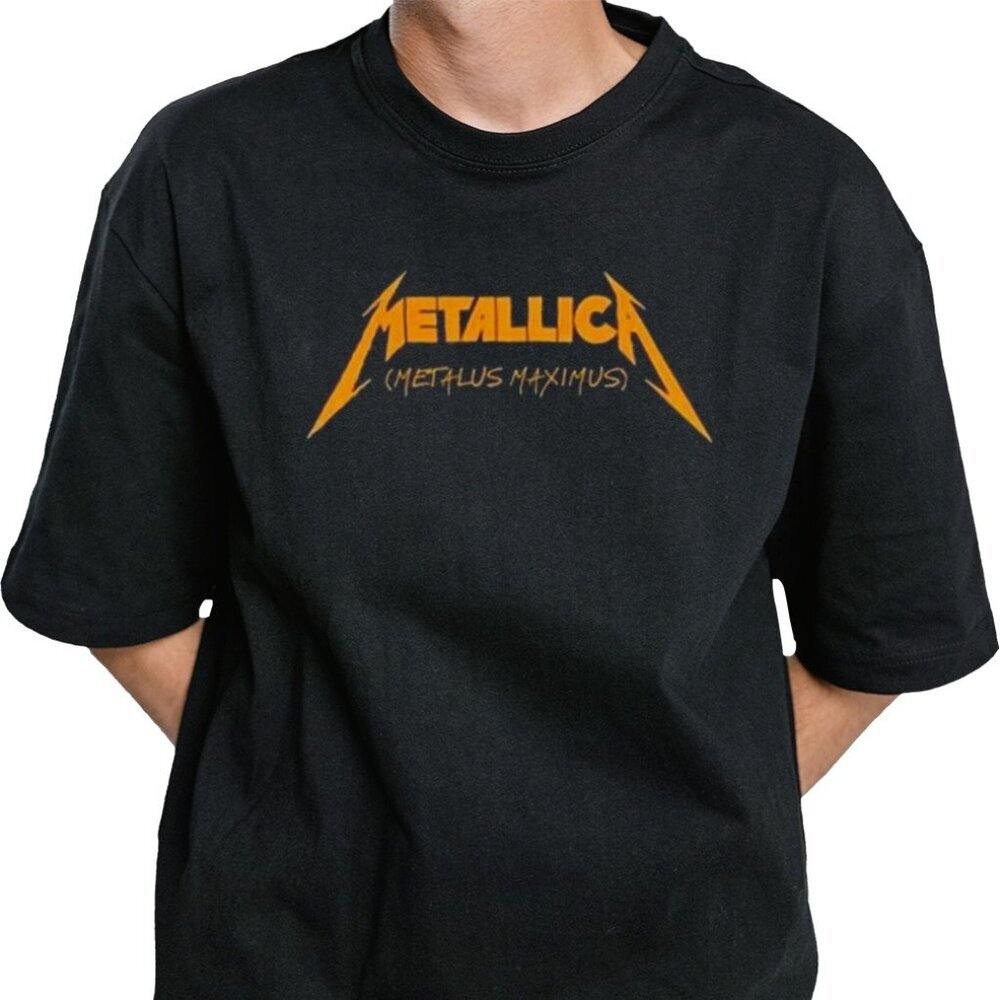 Metallica Young Metal Attack Scoop Neck Retro Metal Band Collector Classic Album